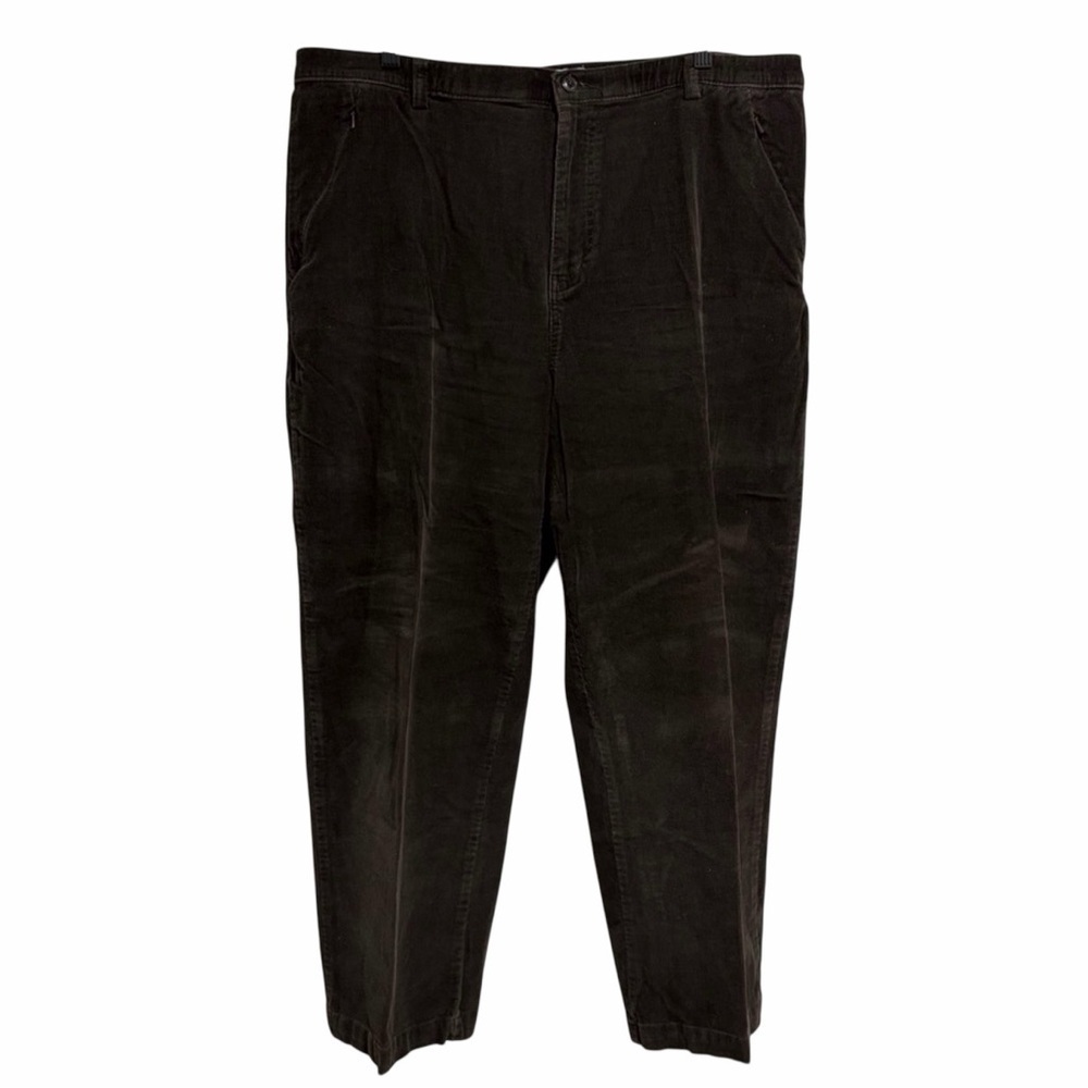 2/$40 Women’s Denver Hayes Classic Pleated Corduroy High Rise Pants Straight